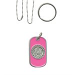 DOG TAG-LADIES ARMY SEAL (PNK)[DX18]@