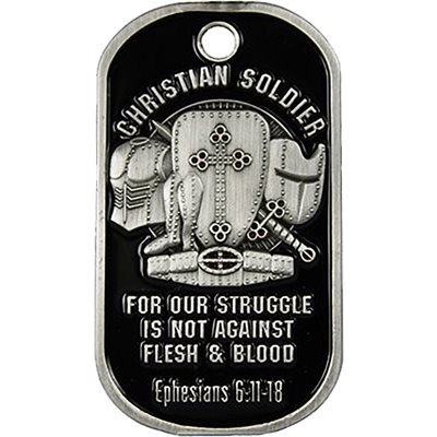 DOG TAG-CHRISTIAN SOLDIER