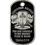 DOG TAG-CHRISTIAN SOLDIER