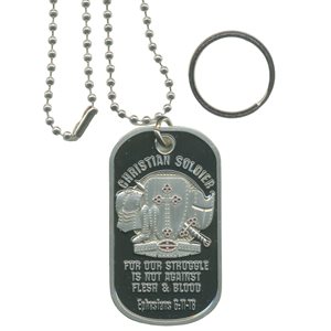 DOG TAG-CHRISTIAN SOLDIER