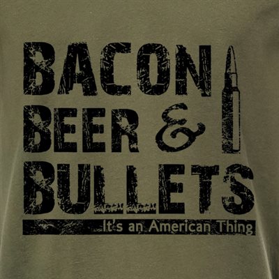 T / BEER, BACON & BULLETS