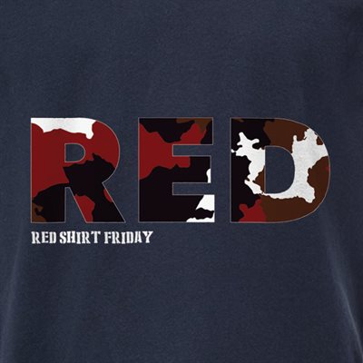 TRANS-RED CAMO RED SHIRT FRIDAY