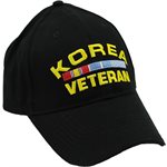 CAP-KOREA VET W / RIB , 3LOC (BLK BRSH) !