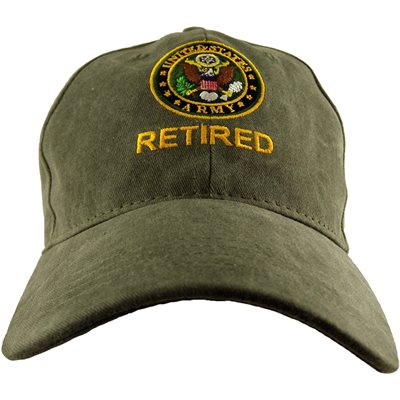 CAP-U.S.ARMY W / LOGO RET (USA) ODGRN