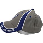 CAP-US AIR FORCE MULTI 3D GRY RYL-4LOC 