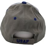 CAP-US AIR FORCE MULTI 3D GRY RYL-4LOC 