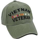 CAP- VIETNAM VET-OD-SUBD W / RIB