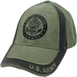 CAP-U.S.ARMY W / LOGO TWO TONE (OD / BLK)