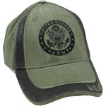 CAP-U.S.ARMY W / LOGO TWO TONE (OD / BLK)