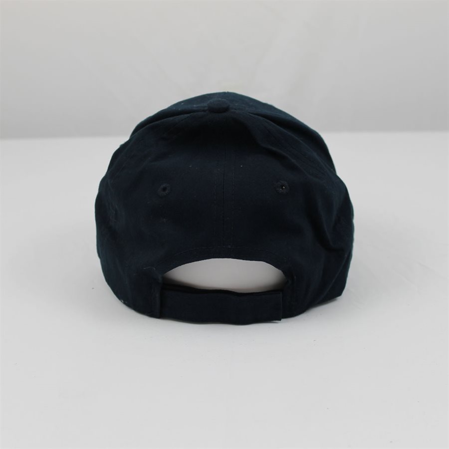 CAP-BLANK (NAVY) HOOK & LOOP IN FRONT