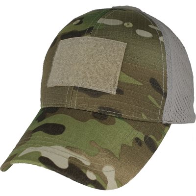 CAP-BLANK MESH BACK (CAMO) H&L IN FRONT 