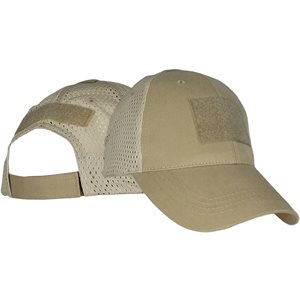 CAP-BLANK MESH BACK 3 H&L LOCATIONS KHAK 