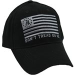 CAP-DONT TREAD ON ME (BLK) 