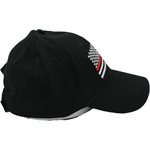 CAP-THIN RED LINE / FLAG (BLK) 