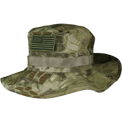 CAP-BOONIE-NEW CAMO W / H&L 