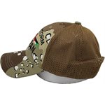 CAP-DESERT STORM VET W / RIB (DCAMO)