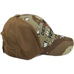 CAP-DESERT STORM VET W / RIB (DCAMO)