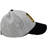 CAP-BLUE ANGELS CAP (WHITE CAP W / BLUE VISOR)! @