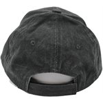 CAP-US NAVY W / LOGO (WASHED BLK) 