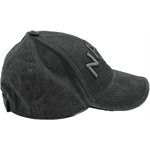 CAP-US NAVY W / LOGO (WASHED BLK) 