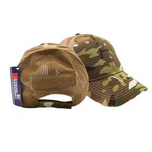 CAP-BLANK DARK MESH BACK (CAMO) 