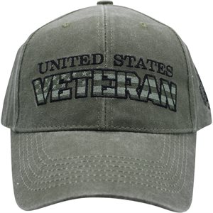 CAP-U.S. FLAG VETERAN (OD) 