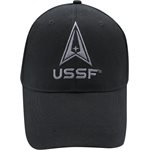 CAP-SPACE FORCE MESH BACK (BLK) 