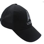 CAP-SPACE FORCE MESH BACK (BLK) 