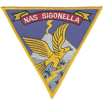 NAS SIGONELLA W / EAGLE 4 1 / 2". (NEX)