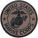 PAT-U.S.MARINE CORPS 3"(O.D.GRN): (NEX)@