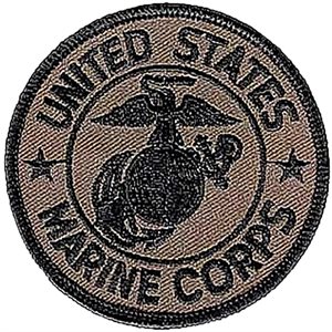 PAT-U.S.MARINE CORPS 3"(O.D.GRN): (NEX)@