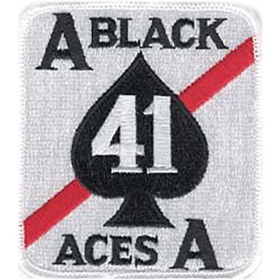 PAT-BLACK ACES 41 (4.25") (FLDK)