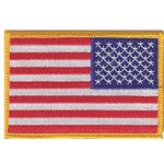 AMERICAN FLAG 3 1 / 2" REVSE FLD