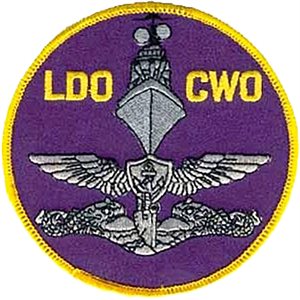 LDO / CWO W / SLVR DOLP,AIR WAR(4":