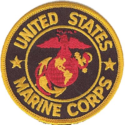 U.S.MARINE CORPS 3"(BLACK): (NEX)