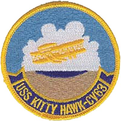 USS KITTY HAWK (CV-63) 3"(FLDK)