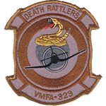 PAT-VMFA-323 DEATH RATTLERS(SUBD 4") (FLDK)