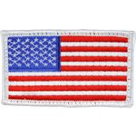 PAT-AMERICAN FLAG W / H&L WHT(2X3):[LX]