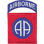 82ND AIRBORNE(SEWN)(3.5")