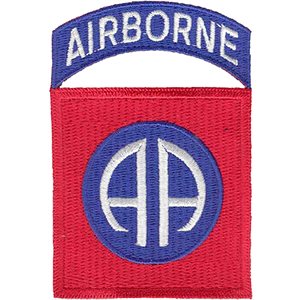 82ND AIRBORNE(SEWN)(3.5")