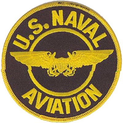 PAT-U.S.NAVAL AVIATION (NFO) 4":(NEX) (FLDK)