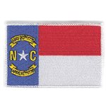 NORTH CAROLINA FLAG(3").