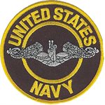 U.S.NAVY(SUB ENLISTED-SLVR)4"