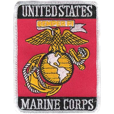 U.S.MARINE CORPS(3x4"): EGA(FLDK)