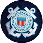 PAT-U.S.COAST GUARD(4")(FLDK)