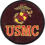 USMC W / LOGO (4").-