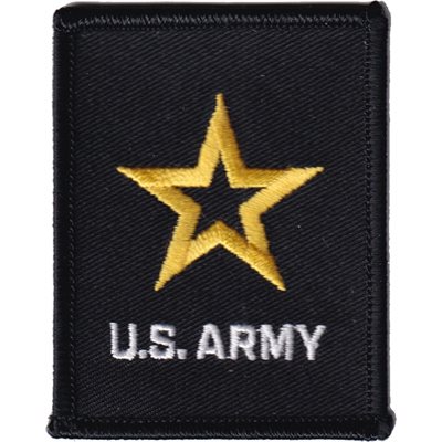 PAT-U.S. ARMY W / STAR(DO NOT USE. NEW ITEM IS 72391)