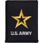 PAT-U.S. ARMY W / STAR(DO NOT USE. NEW ITEM IS 72391)