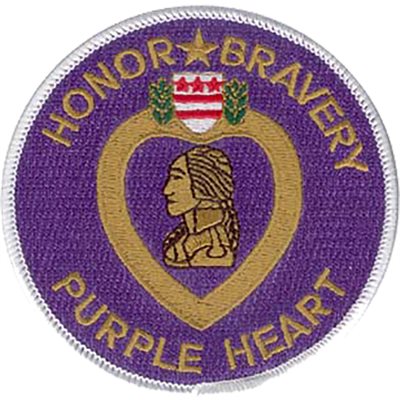 PURPLE HEART (3.5").