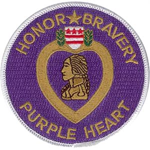 PURPLE HEART (3.5").